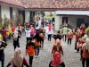 Tutup Rangkaian HUT RI, Klaten Selatan Gelar Senam Sehat dan Beri Penghargaan untuk Para Pejuang Upacara