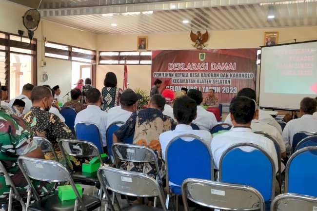 Pilkades Gelombang 1 Tahun 2023 Desa Karanglo dan Desa Kajoran