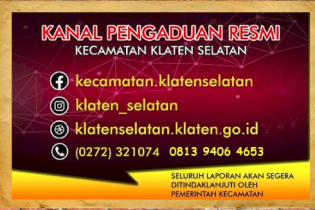 Kontak Pengaduan