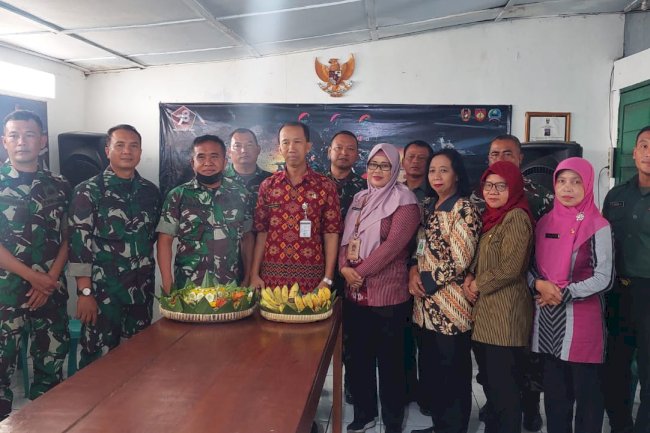 HUT TNI KE 78 Koramil 06 Kebonarum