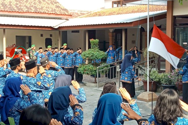 Upacara 10 November Hari Pahlawan Semnagat Perjuangan