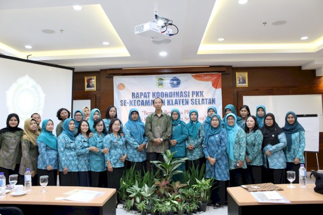 Rapat Koordinasi PKK Se-Kecamatan Klaten Selatan