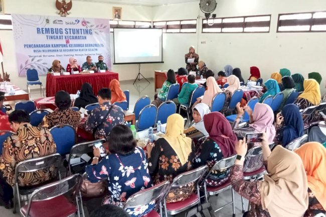 Rembug Stunting Tingkat Kecamatan dan Pencanangan Kampung Keluarga Berkualitas Desa/Kelurahan