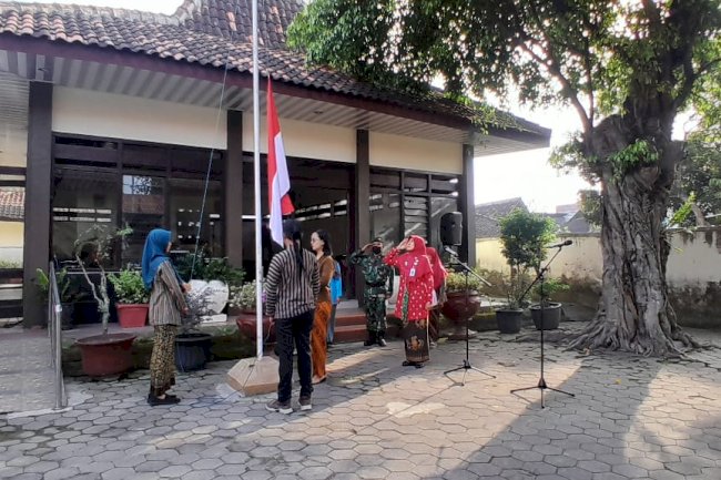 Upacara Hari Lahir Pancasila semangat bhineka tunggal ika