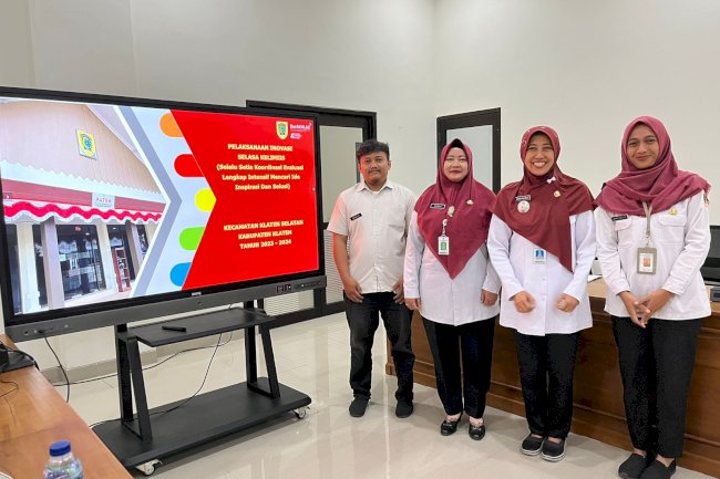 Kecamatan Klaten Selatan maju dengan Inovasi Selasa Klimis