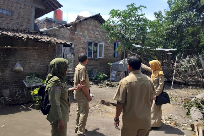 Sejumlah Rumah di Klaten Selatan Rusak Akibat Hujan Deras dan Angin Kencang