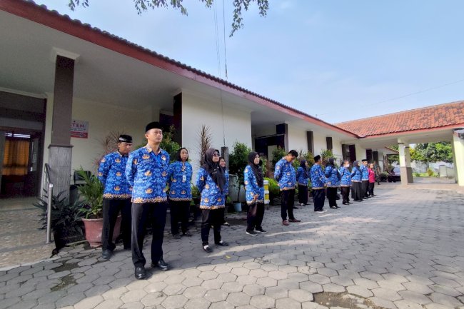 Upacara Peringatan Hari Pahlawan di Kecamatan Klaten Selatan