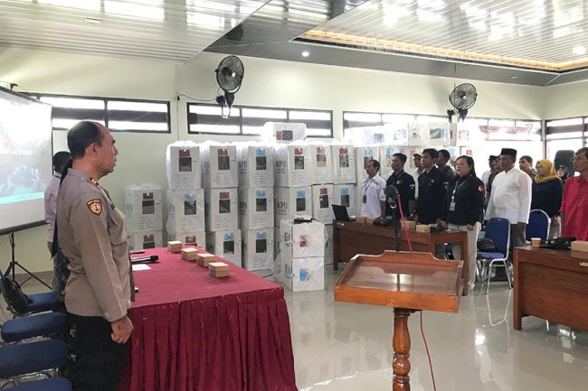 Rapat Pleno Terbuka Rekapitulasi Hasil Perhitungan Kecamatan Klaten Selatan