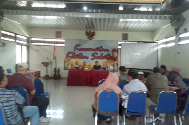 Sosialisasi dan Pengisian LHKPN di Kecamatan Klaten Selatan