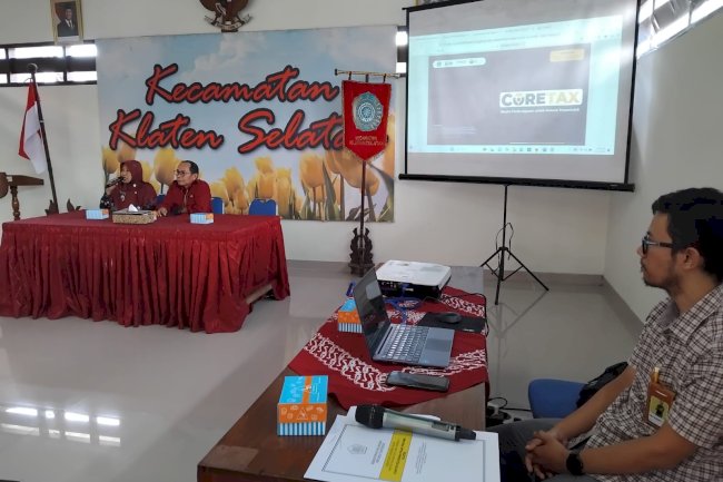 Pelatihan Aplikasi Coretax Digelar di Aula Kecamatan Klaten Selatan
