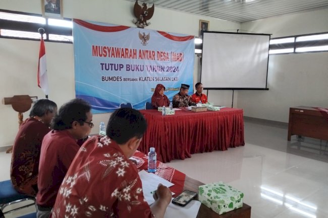 Musyawarah Antar Desa (MAD) BUMDES Digelar di Aula Kecamatan Klaten Selatan