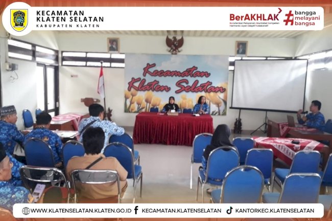 Rapat Koordinasi Pelaksanaan Fasilitas Pencairan Bantuan Keuangan Khusus (BKK)