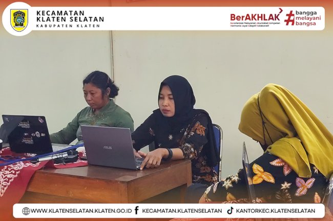 Rapat Koordinasi BUMDES se-Kecamatan Klaten Selatan