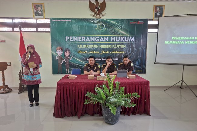 Kejaksaan Negeri Klaten Gelar Penyuluhan Hukum di Klaten Selatan