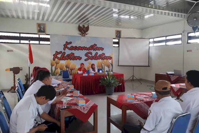 Klaten SelatanTerima TIM  Evaluasi KELANA dan Dekelana Kabupaten
