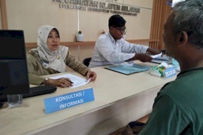 Camat Klaten Selatan Terima Konsultasi Ahli Waris Langsung dari Masyarakat