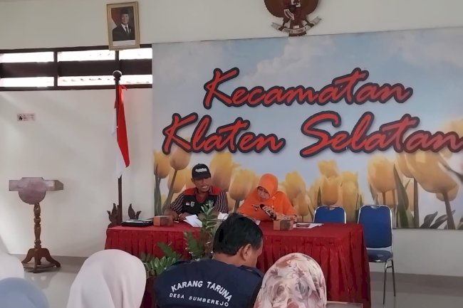 Reorganisasi Pengurus Karang Taruna dan Forum Anak Kecamatan Klaten Selatan 