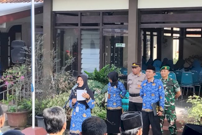 Upacara Peringatan Hari Bela Negara ke-77 di Kecamatan Klaten Selatan