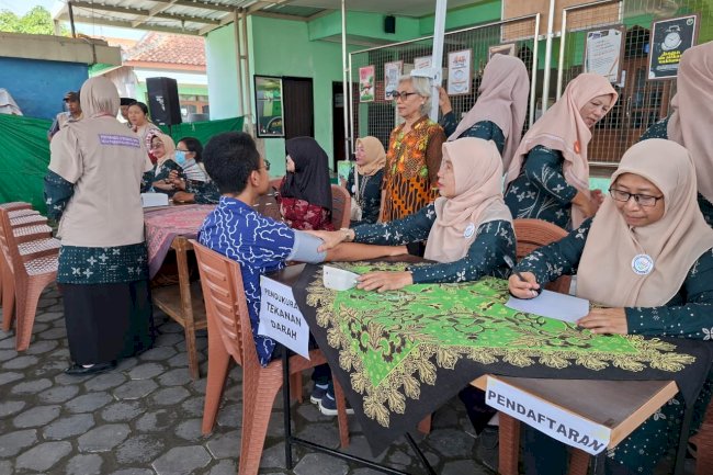 Launching Posyandu Plus 6 SPM Desa Trunuh Kecamatan Klaten Selatan