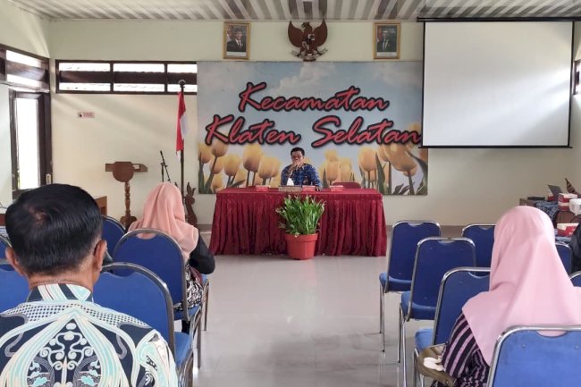 Bimbingan Teknis BUMDes se-Kecamatan Klaten Selatan Digelar di Aula Kecamatan