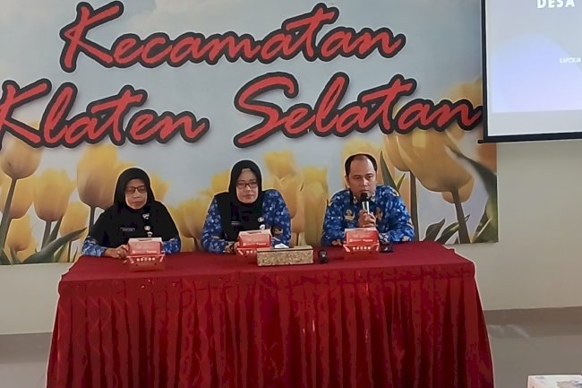 Tingkatkan Kapasitas Aparatur Desa, Kecamatan Klaten Selatan Adakan Bimtek Siskeudes