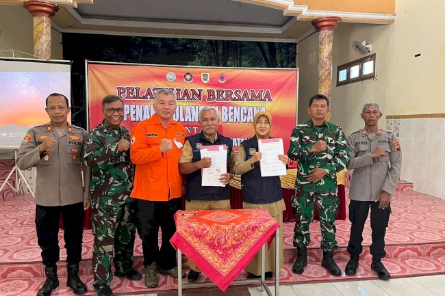 Kecamatan Klaten Selatan dan Kecamatan Wedi Perkuat Sinergi Penanggulangan Bencana Melalui Perjanjian Kerja Sama
