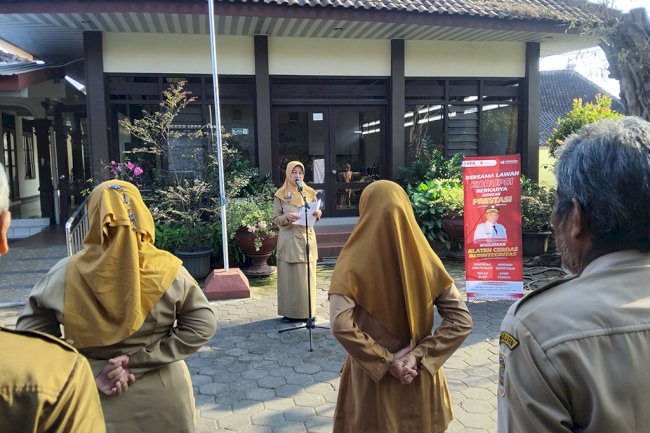 Apel Integritas, Wujud Komitmen Kecamatan Klaten Selatan dalam Mewujudkan Pemerintahan yang Bersih dan Berintegritas