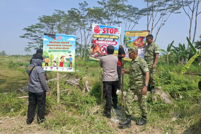 Tim Kencana Bersama Relawan dan TNI-Polri Gelar Sosialisasi Pengurangan Risiko Bencana di Klaten Selatan