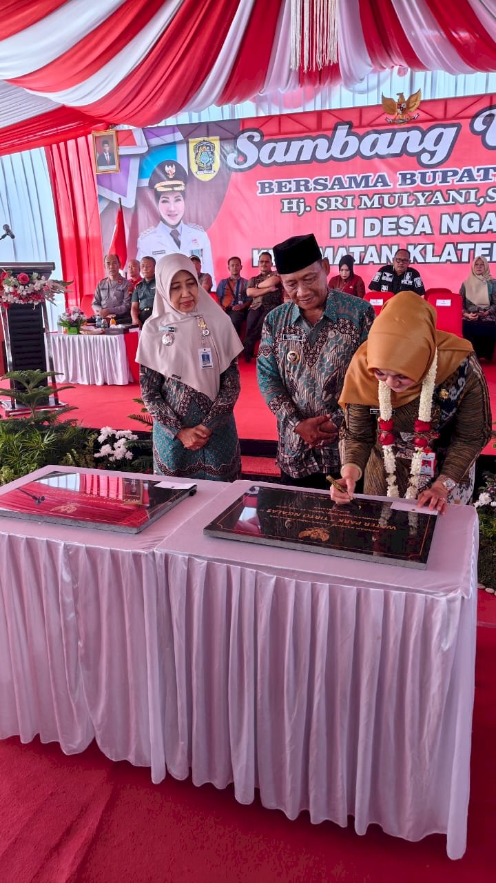 Sambang Warga Bupati Klaten Di Desa Ngalas