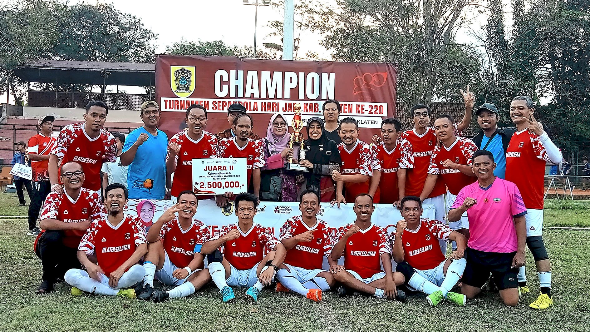 Juara 2 Jumawa TIM Sepak Bola Klaten Selatan