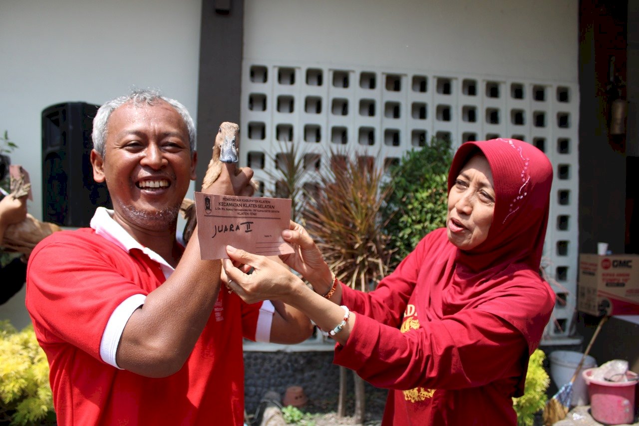 Bebek Menjadi Salah Satu Hadiah dalam Lomba Kemeriahan 17 Agustus 