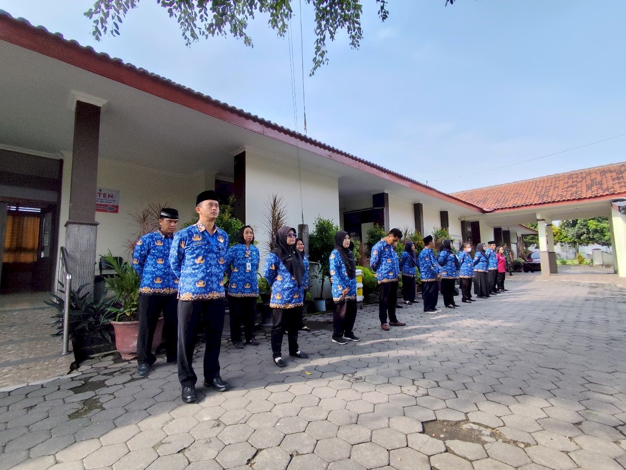 Upacara Peringatan Hari Pahlawan di Kecamatan Klaten Selatan