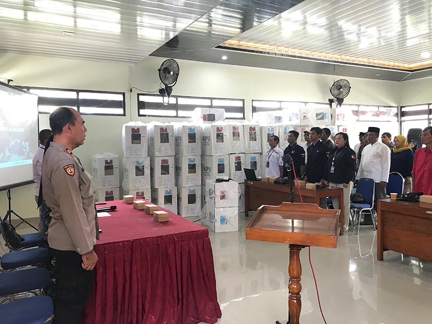 Rapat Pleno Terbuka Rekapitulasi Hasil Perhitungan Kecamatan Klaten Selatan