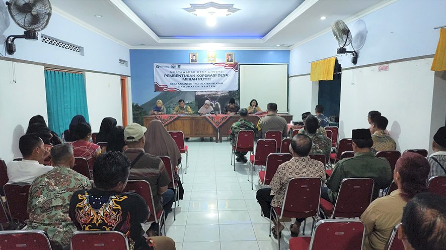 Kecamatan Klaten Selatan Bergerak Cepat Wujudkan Instruksi Presiden dengan Pembentukan Koperasi Desa Merah Putih