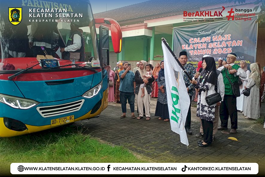 Ibu Camat Klaten Selatan Lepas 53 Jemaah Haji