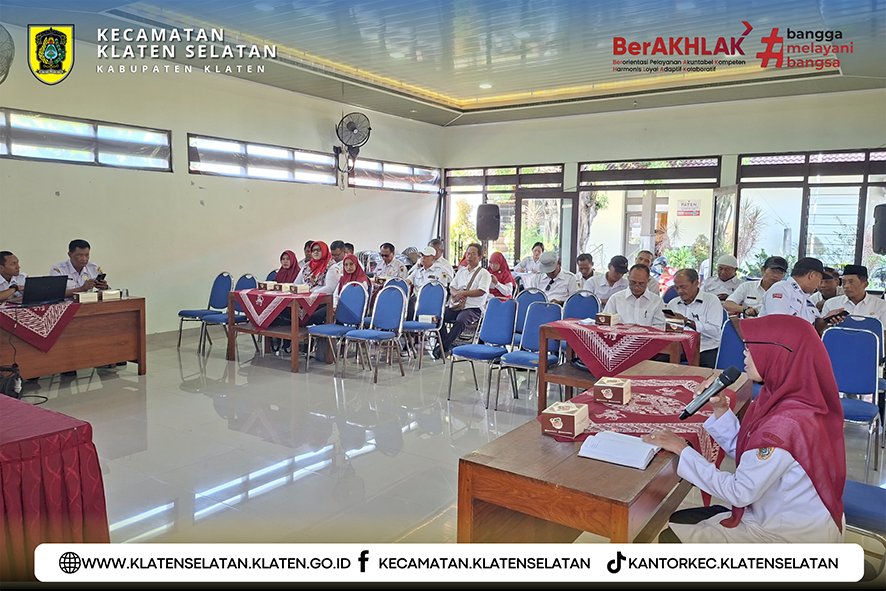 Optimalisasi PBB dan Sosialisasi Program Sengkuyung Digelar di Kecamatan Klaten Selatan