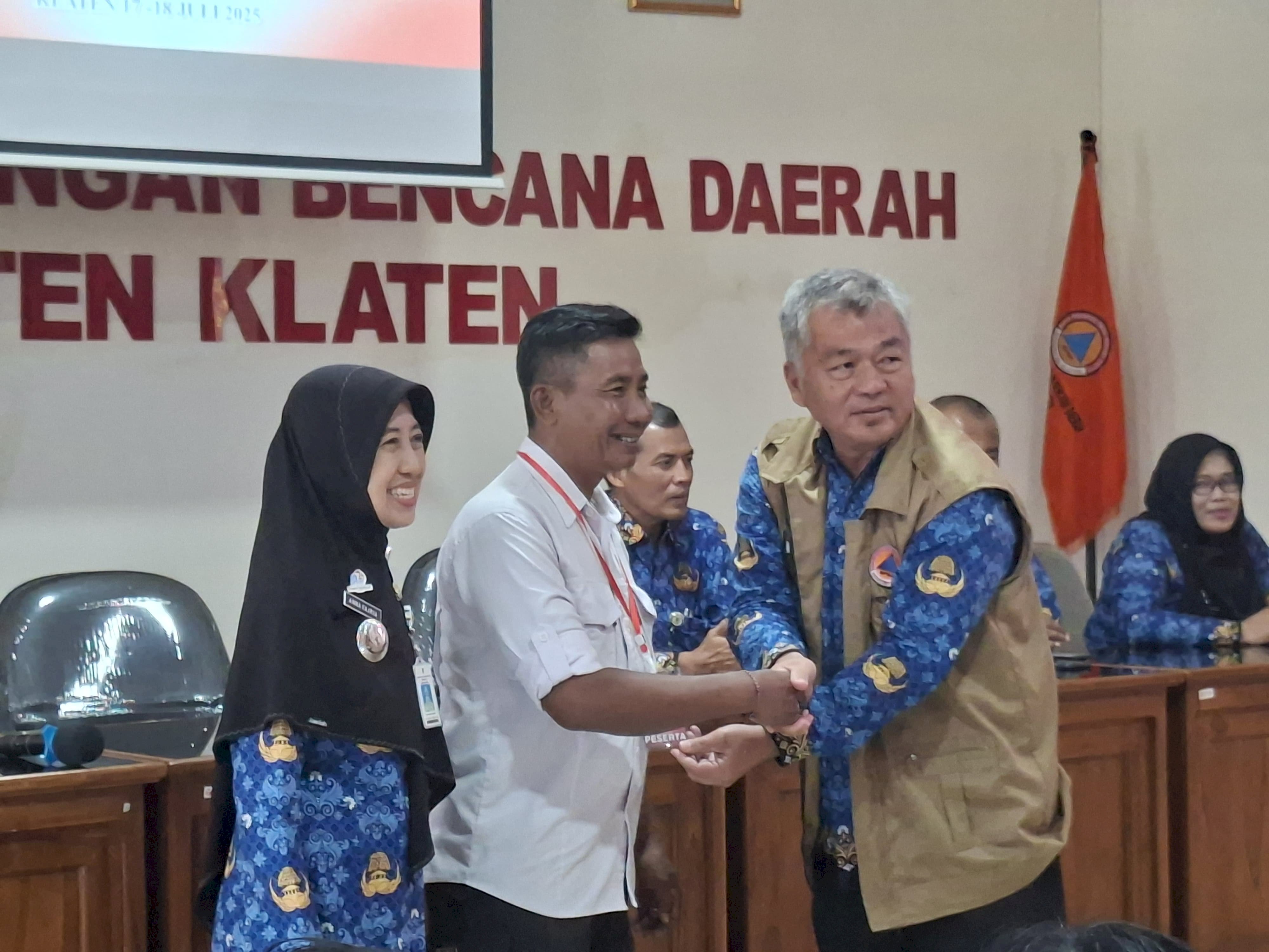 BPBD Klaten Latih Tim Reaksi Cepat Klaten Selatan