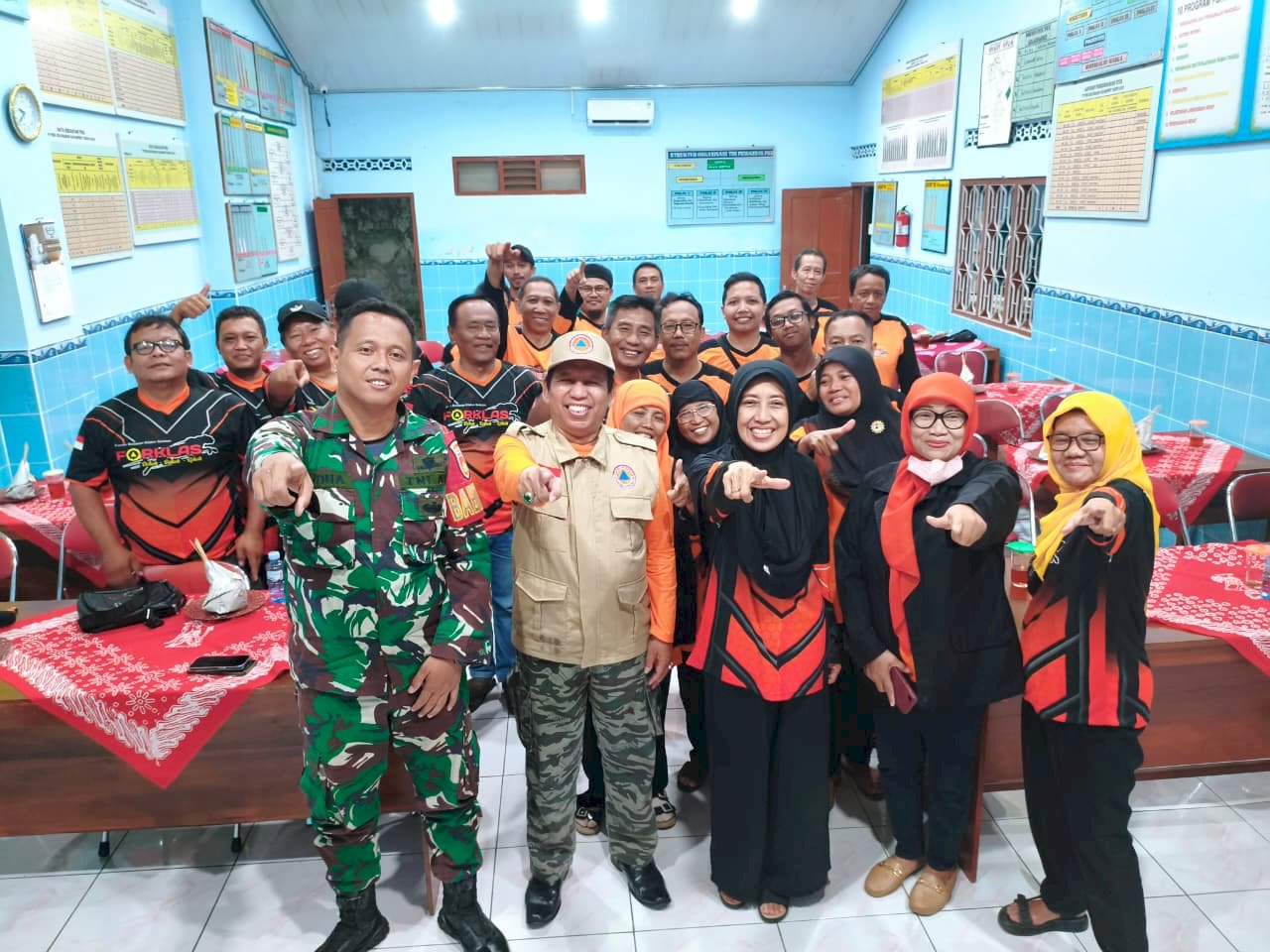 Silaturahmi Relawan Klaten Selatan Perkuat Koordinasi Tanggap Bencana