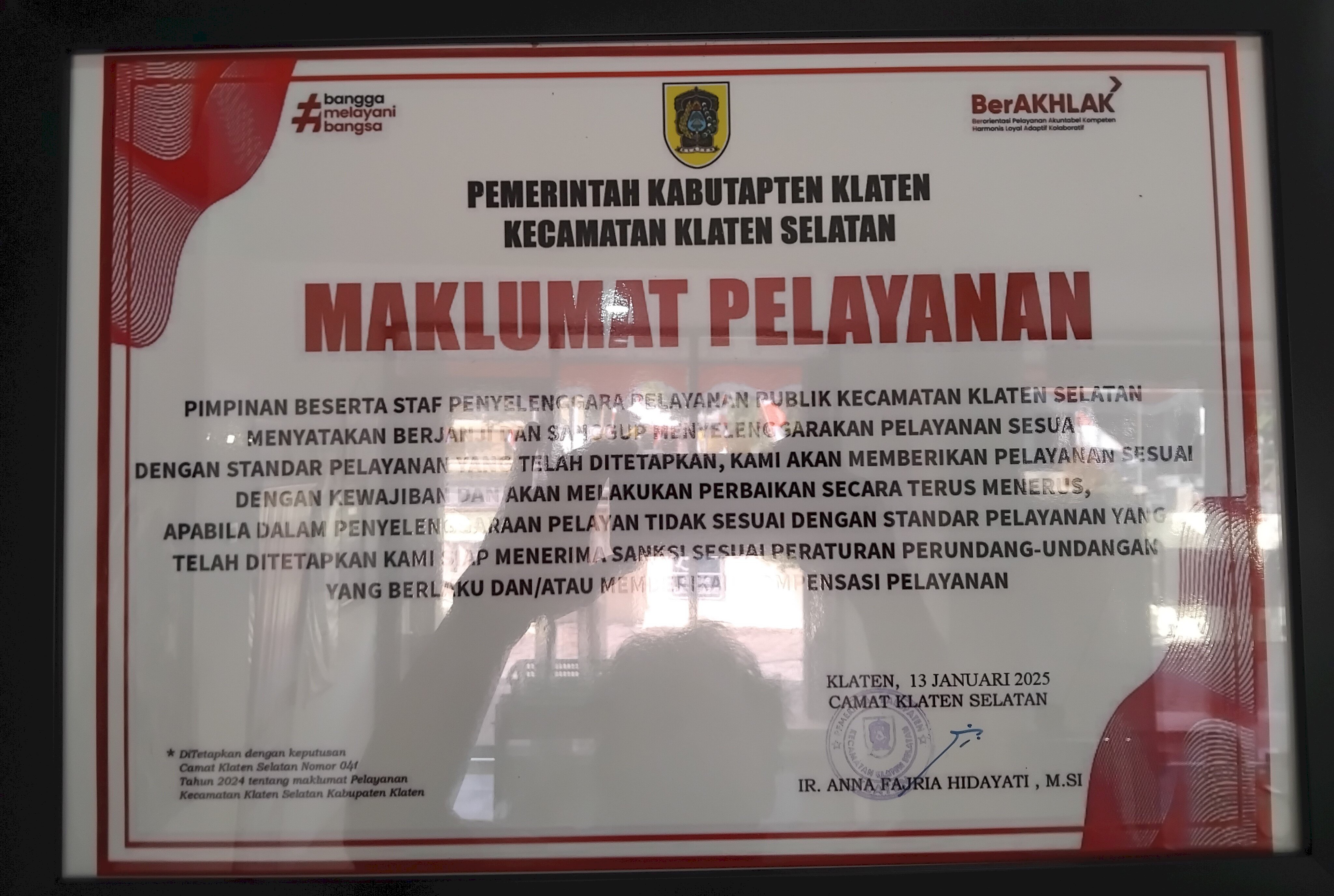 Maklumat Pelayanan