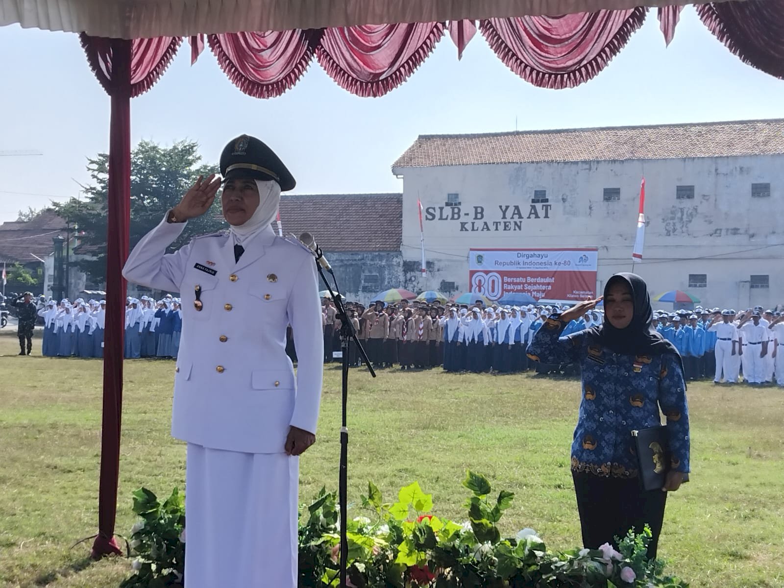 HUT RI ke-80, Klaten Selatan Gelar Upacara dengan Penuh Khidmat