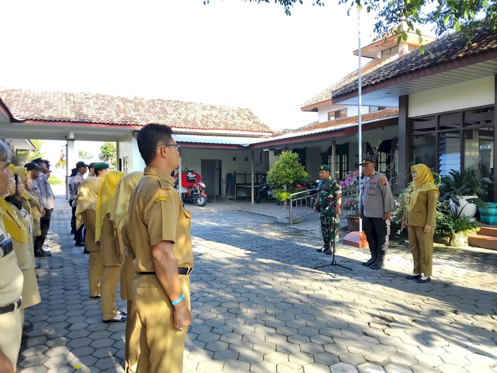 Perkuat Sinergi, Tiga Pilar Klaten Selatan Gelar Apel Koordinasi Kamtibmas