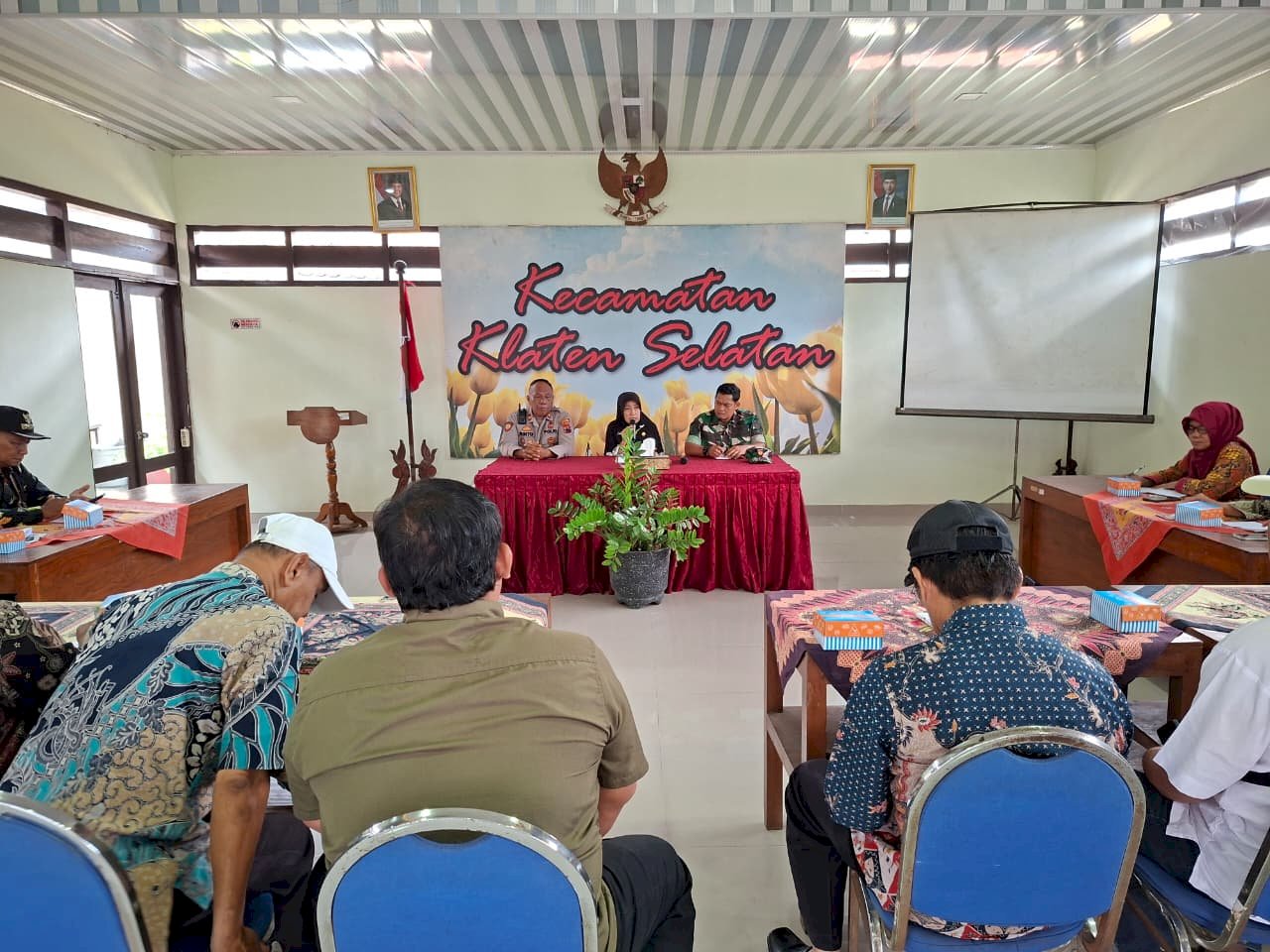 Forkopimca Klaten Selatan Perkuat Koordinasi Antisipasi Gejolak Masyarakat