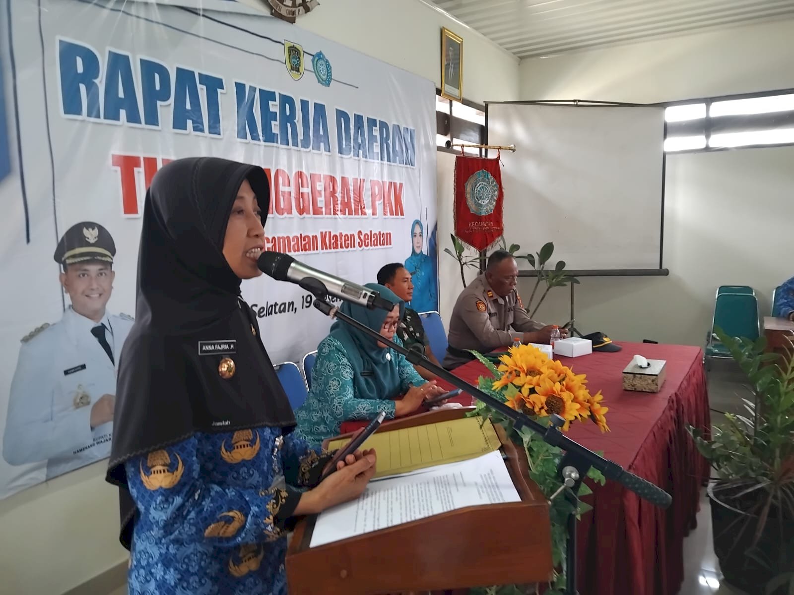 Rapat Kerja Daerah TP PKK Kecamatan Klaten Selatan Tahun 2025