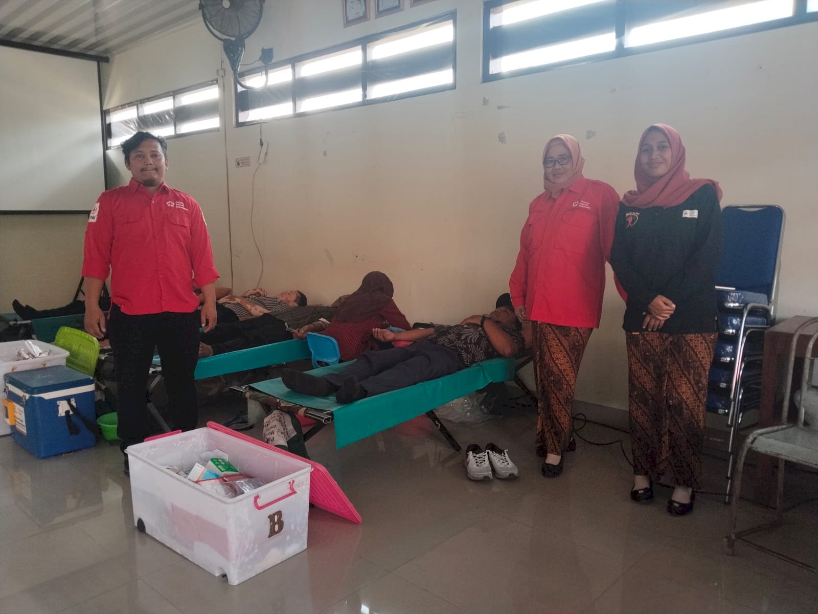 PMI Kecamatan Klaten Selatan Gelar Donor Darah Semarakkan Hari Jadi Kabupaten Klaten ke-222